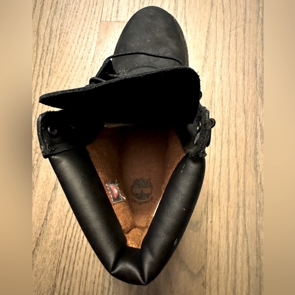 Men’s Timberland black waterproof winter boots - Picture 6 of 8